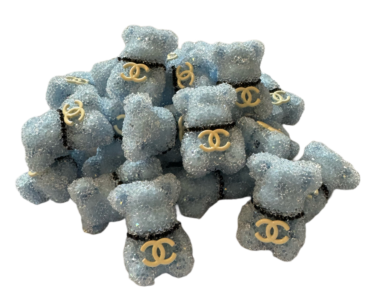 CC Sugar Bear Designer Inspired Bead for Beadable Pens, Stylus, Pencils, Keychains and More!