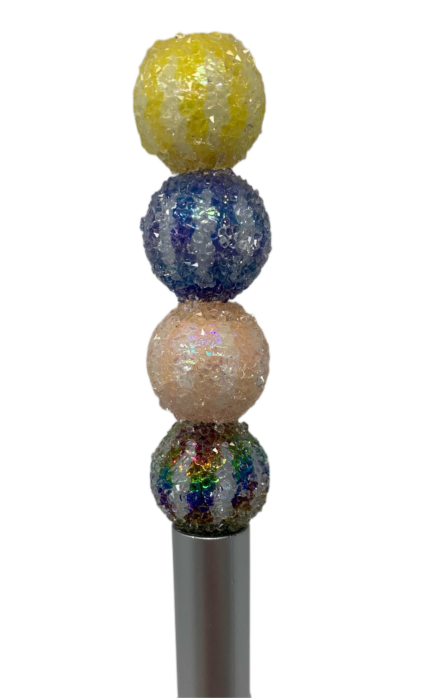 16mm Sugar Pumpkin Bead Mix for Beadable Pen Stylus Keychain Bracelet and more for Your DIY Creations