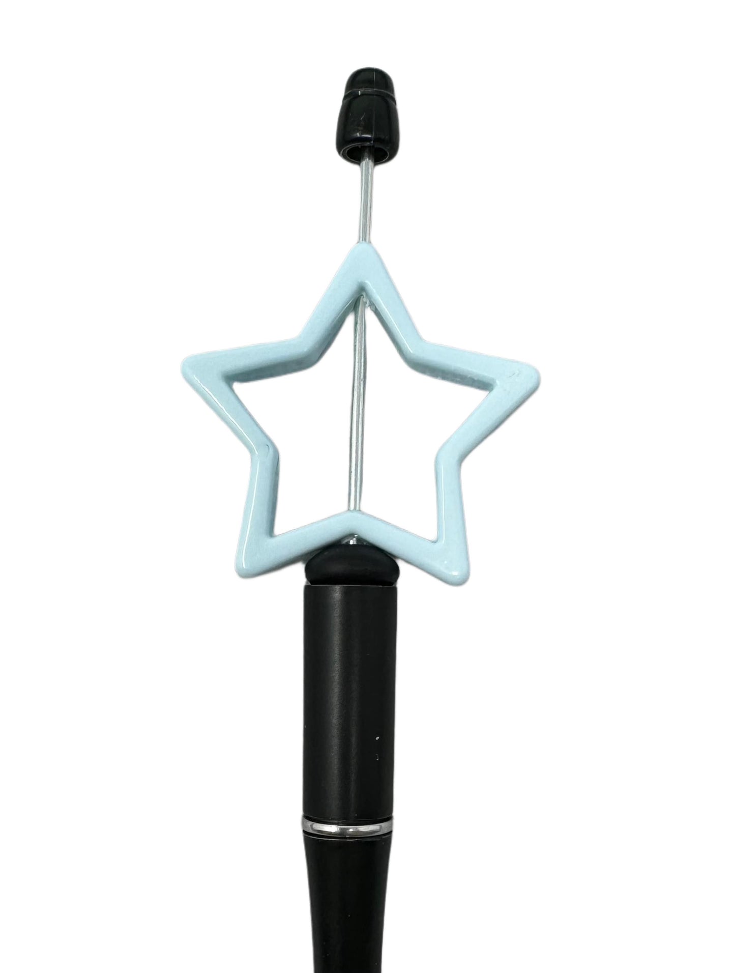 10 Pieces 42mm Star Frame for Beadable Pen Stylus Keychain Bracelet and more for Your DIY Creations