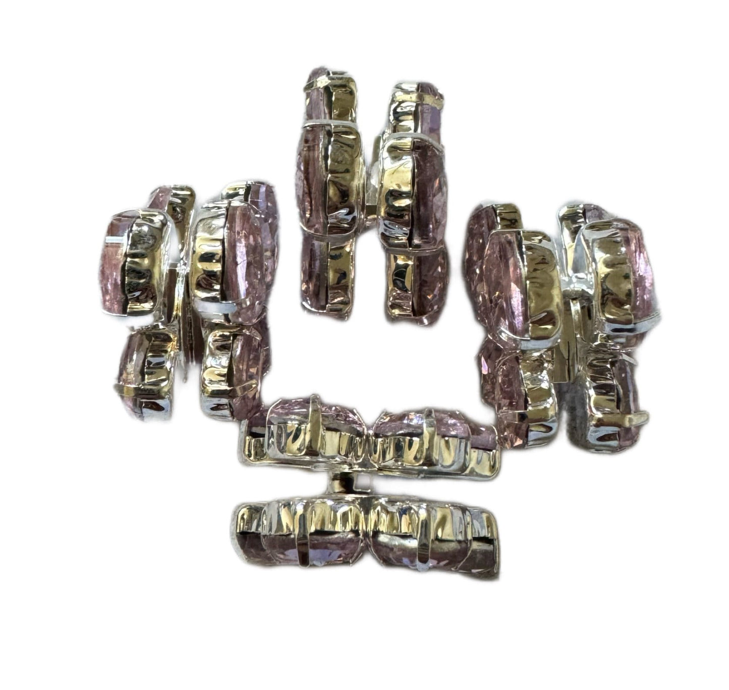 Gorgeous 21mm Rhinestone and Metal Butterfly Beads for Bracelets, Earrings, Necklace and More!