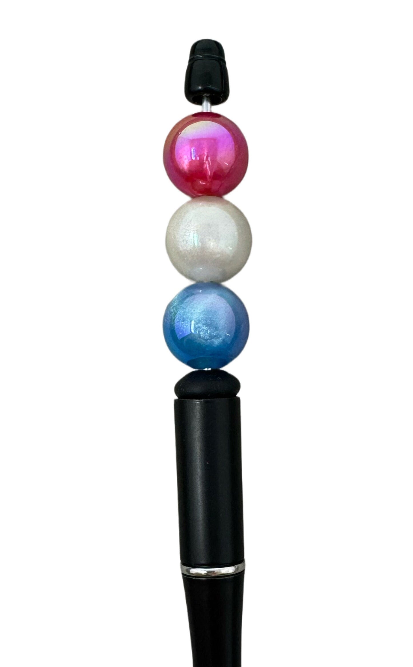 16mm Acrylic Galaxy Beads with Lightly Glittered Centres for Beadable Pen Stylus Keychain Bracelet and more for Your DIY Creations