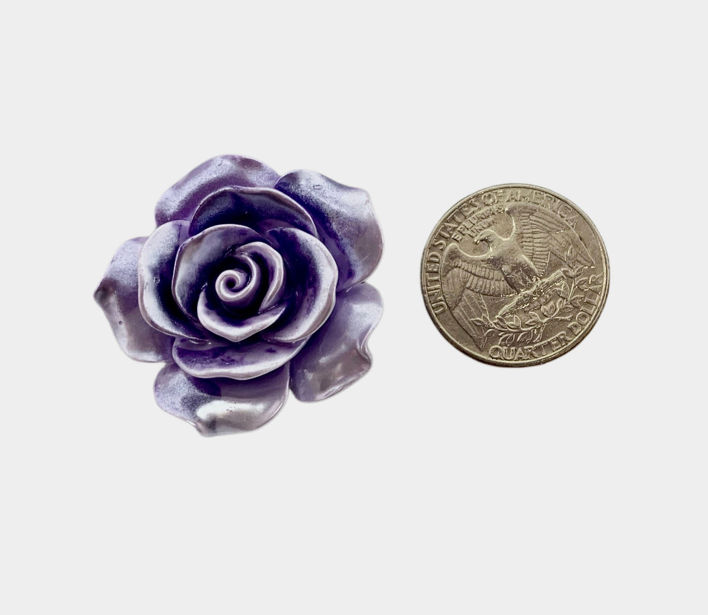 New Price! 34mm Pearled Mix Colors Resin Rose Flower Cabochon Flat Back Perfect DYI Phone Cases Water Bottles Scrapbook Hair Accessory