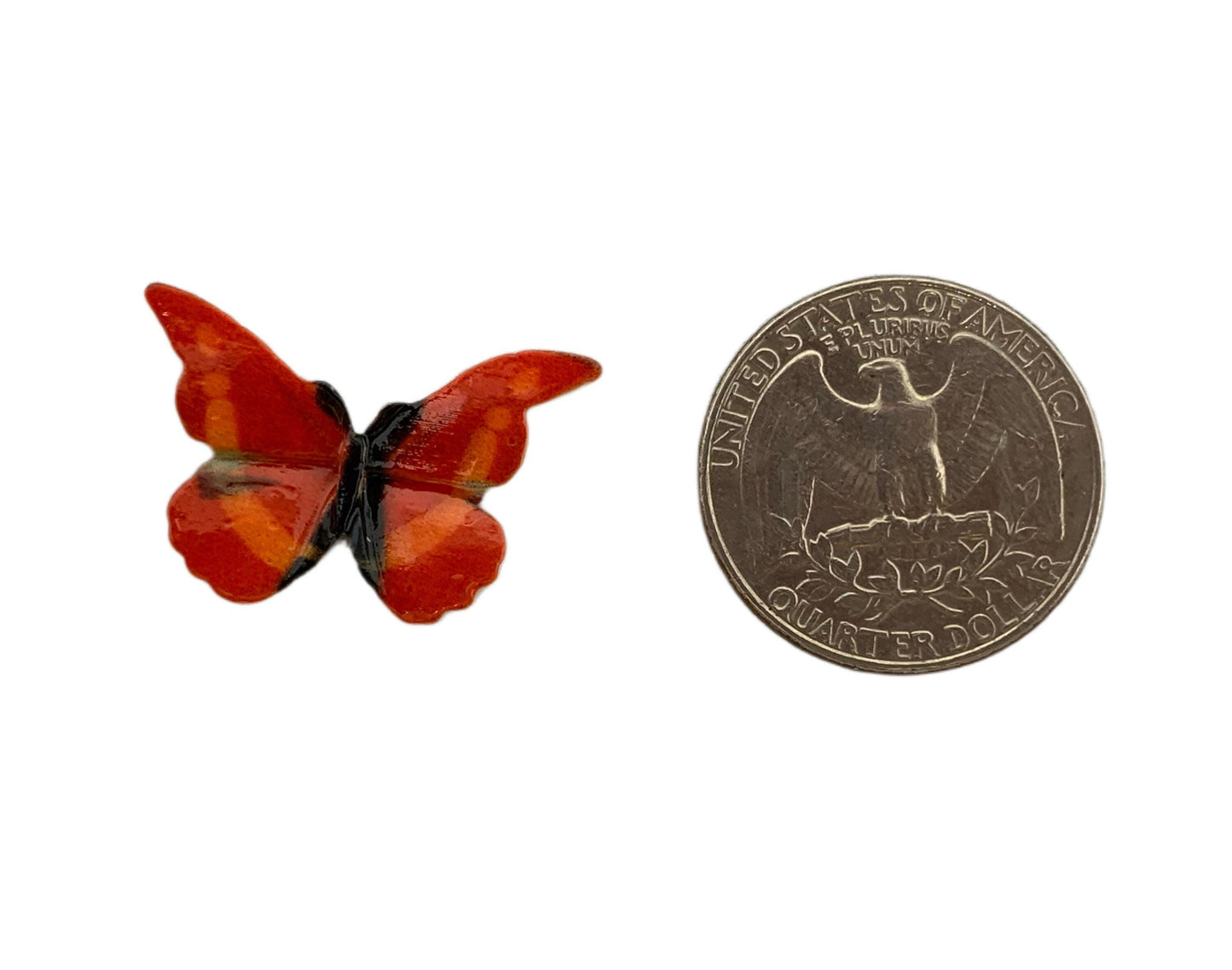 17mm Acrylic Butterfly Cabochon Charm Mix Embellishment Flat Back for DYI Phone Cases Water Bottle Scrapbook Hair Accessory Decorative