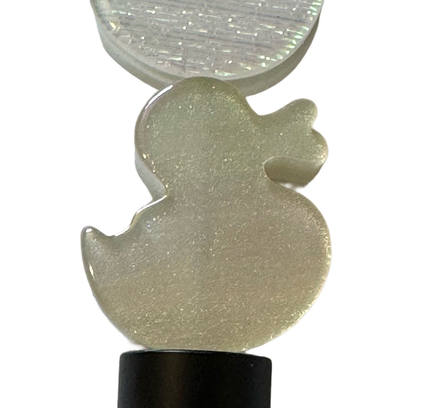 22mm Shiny Resin Duck Bead with Kissable Lips for Beadable Pen Stylus Keychain Bracelet and More! Rubber Duckie Style Cruising Ducks