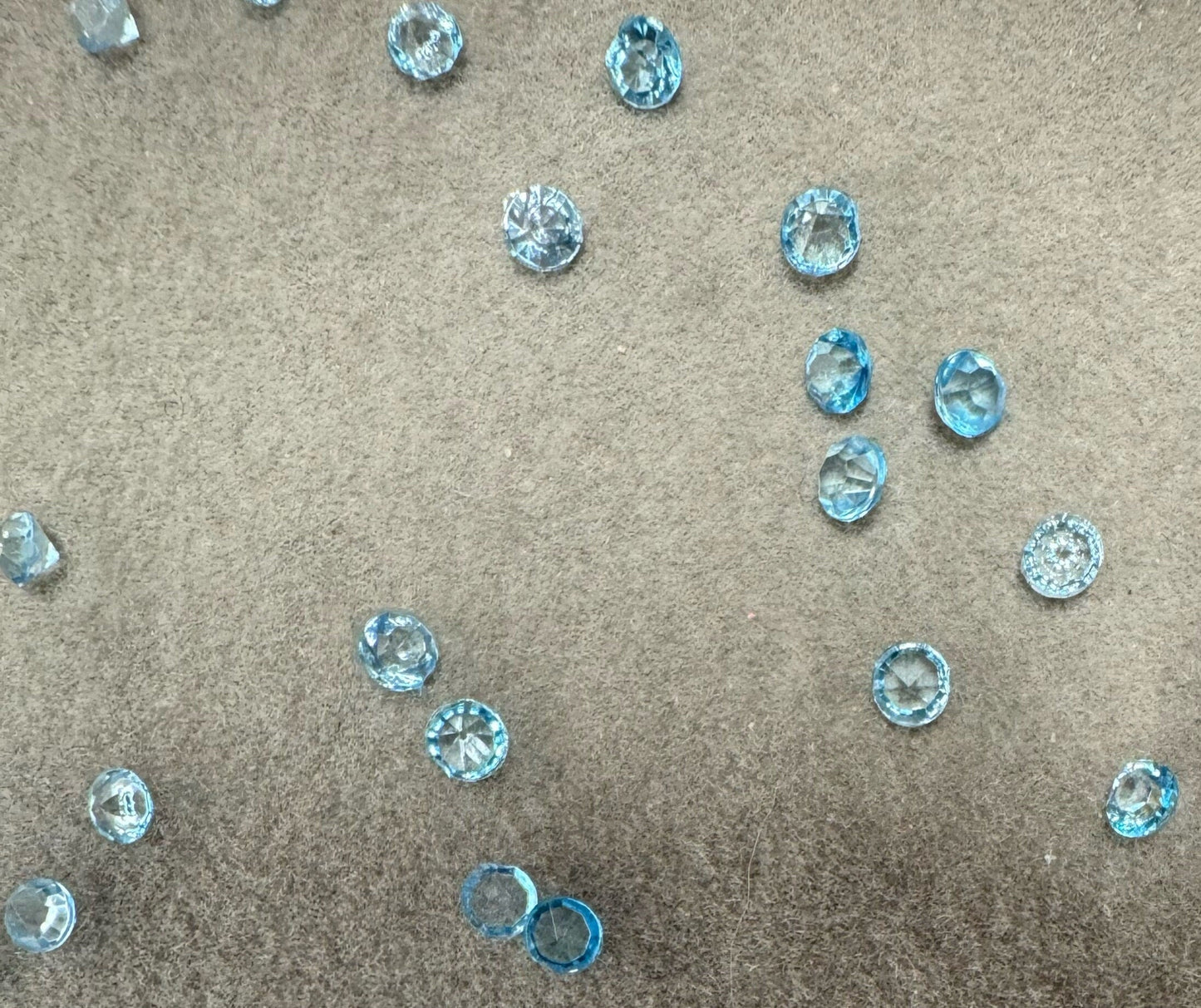 5, 10 or 20 gm Blue Diamond Like Confetti Glitter for Beadable Snow Globe Pens, Nail Art, Slime, Decoden and More!