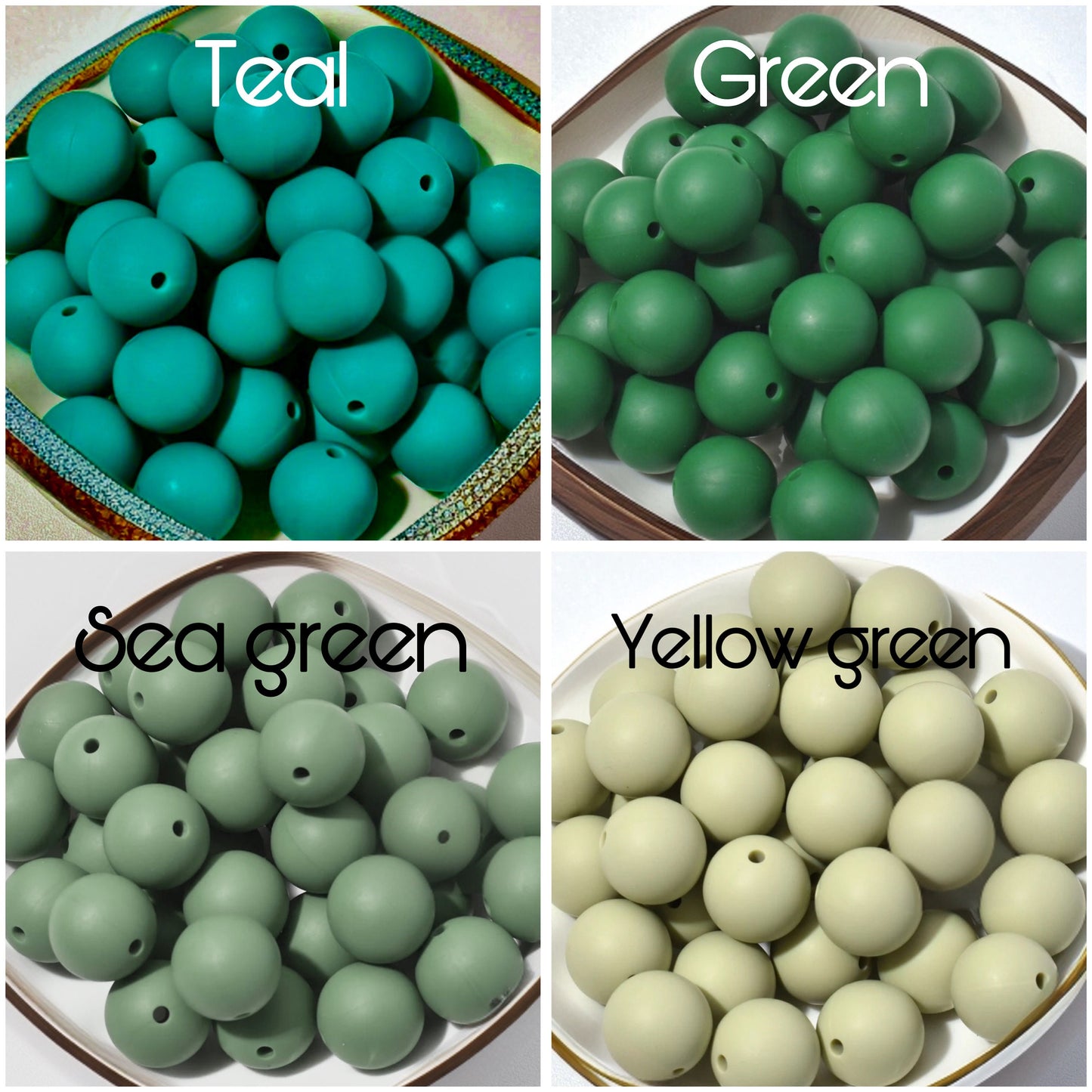 15mm Silicone Round Beads with Wholesale Prices. Perfect for Your DIY Creations with Beadable Pens, Keychains, Lanyards, Bracelets & more!