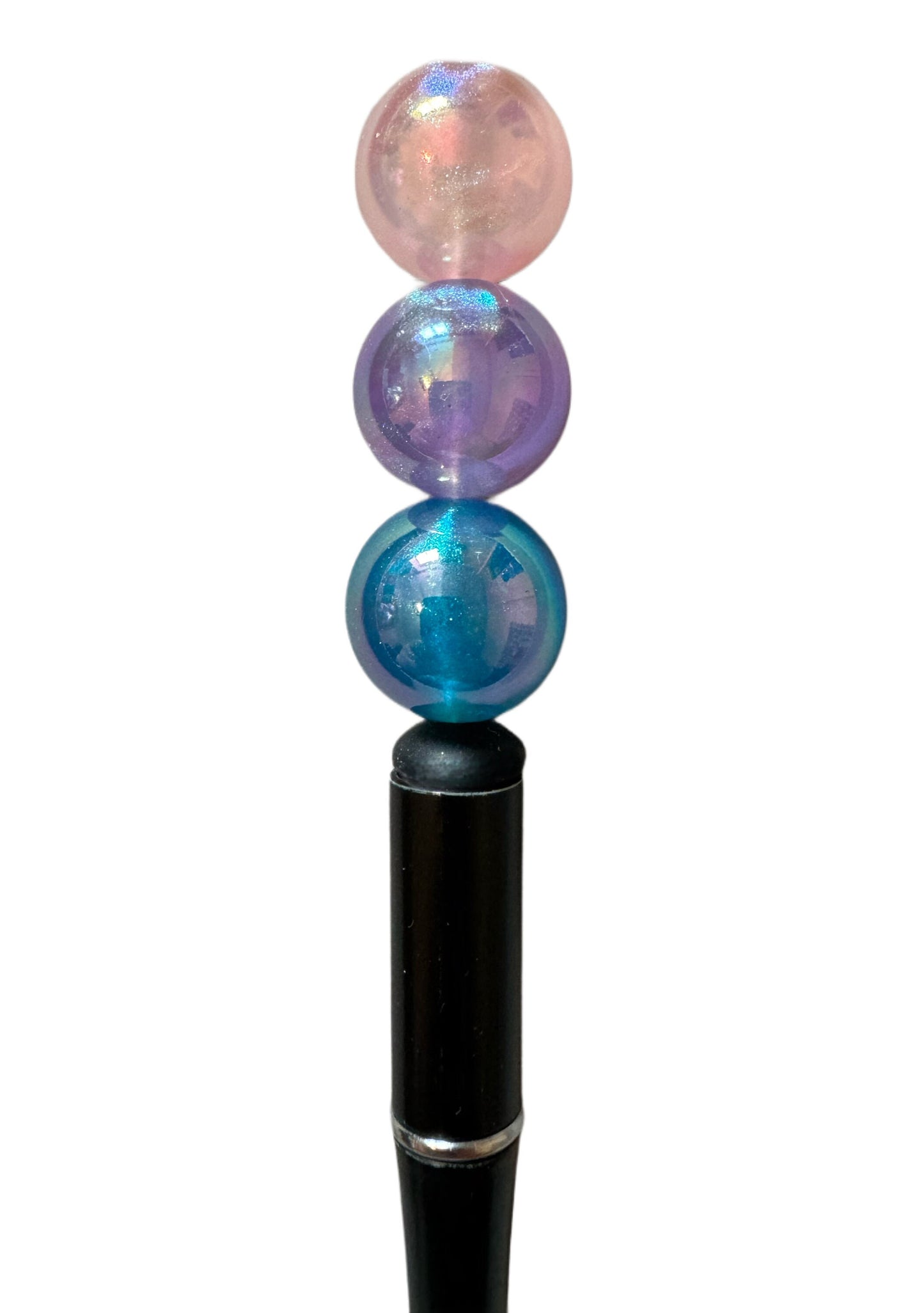 20mm Mermaid or Galaxy Glitter Beads Mix for Beadable Pen Stylus Keychain Bracelet and more for Your DIY Creations