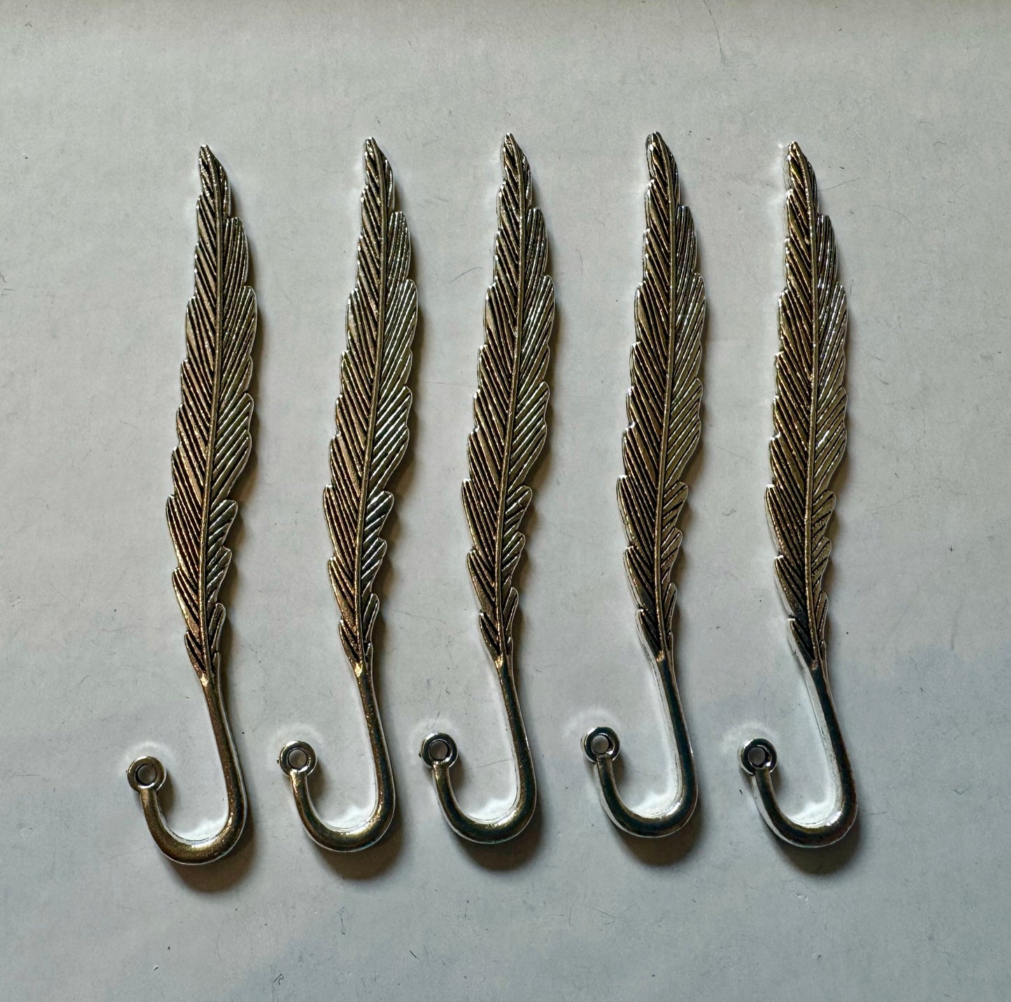 Detailed Silver Metal Beadable Bookmark Blanks for DIY Creations. Beautiful Figures Such as Mermaids, Dolphins, Swords and More!