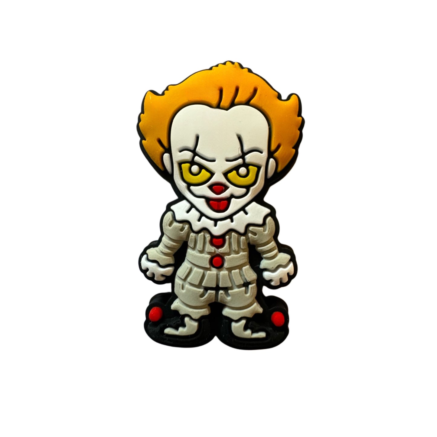 Scary but Cute Halloween Horror Character Silicone Focal Bead for Beadable Pens, Stylus, Pencils, Keychains Freddy Jason Pennywise Billy