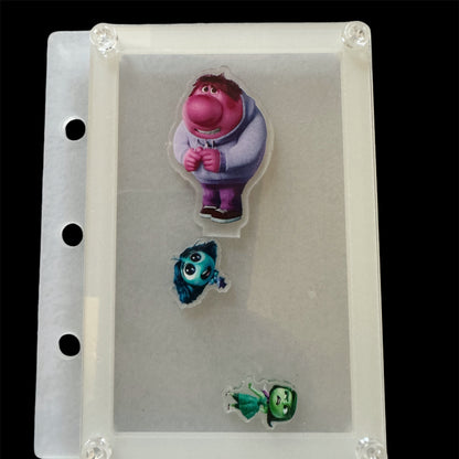 Make Your Own Picture or Keepsake Book with Inside Out Acrylic Characters!  Also Handy for Business Cards! Everything You Need in One Kit!