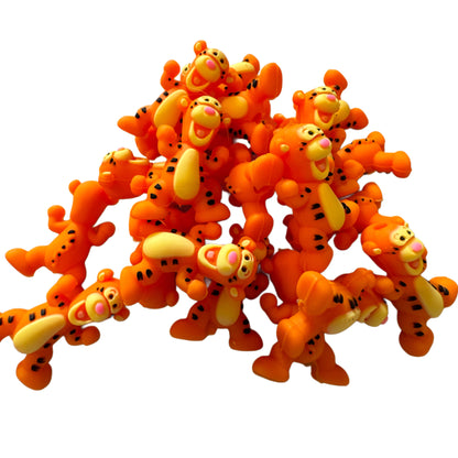 3d Winnie the Honey Bear and Friends Silicone Focal Bead for Beadable Pens, Stylus, Keychains and More!