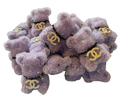 CC Sugar Bear Designer Inspired Bead for Beadable Pens, Stylus, Pencils, Keychains and More!