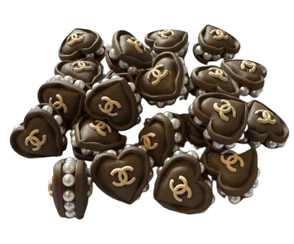 CC Metal, Rhinestone and/or Acrylic Pearl Designer Inspired Bead for Beadable Pens, Stylus, Pencils, Keychains and More!