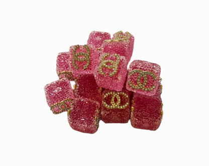 CC Sugar Cube Designer Inspired Bead for Beadable Pens, Stylus, Pencils, Keychains and More!
