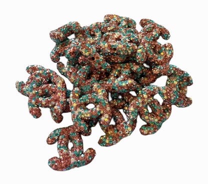 CC Rhinestone Letters Designer Inspired Bead for Beadable Pens, Stylus, Pencils, Keychains and More!