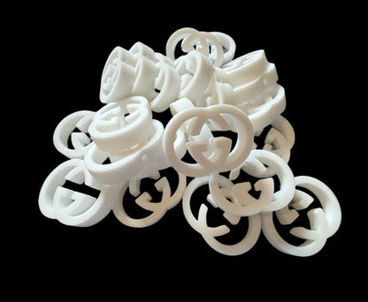 GG Letters Designer Inspired Silicone Focal Bead for Beadable Pens, Stylus, Pencils, Keychains and More