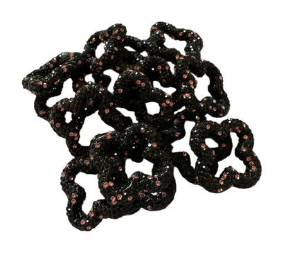 LV Rhinestone Clover Designer Inspired Bead for Earrings, Keychains, Phone Straps and More!