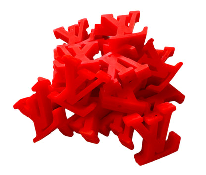 LV Letters Designer Inspired Silicone Focal Bead for Beadable Pens, Stylus, Pencils, Keychains and More