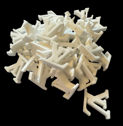 LV Letters Designer Inspired Silicone Focal Bead for Beadable Pens, Stylus, Pencils, Keychains and More