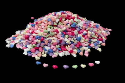 New Price! Tiny 5mm Multi Color Heart Nail Charm Mix Cabochon DYI Phone Cases Scrapbook Hair Accessories