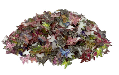 New Price! 9mm Highly Detailed Butterfly Nail Charm Mixed Butterflies Cabochon DYI Phone Cases Scrapbook Hair Accessories