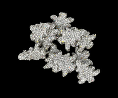 Gorgeous Green, Red or Silver 29mm Rhinestone Christmas Tree Beads for Beadable Pen Stylus Keychain Bracelet Earrings and More.