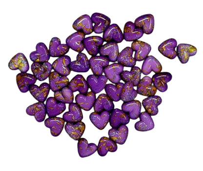 Acrylic Marble Heart Beads for Beadable Pen Stylus Keychain Bracelet and more for Your DIY Creations. Just in Time for Valentine’s Day!