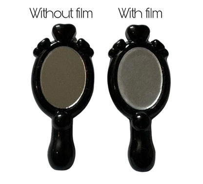 41mm Hand Held Acrylic Mirror Beads with Reflective Mirror for Beadable Pen Stylus Keychain Bracelet and more for Your DIY Creations