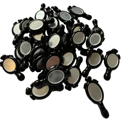 41mm Hand Held Acrylic Mirror Beads with Reflective Mirror for Beadable Pen Stylus Keychain Bracelet and more for Your DIY Creations