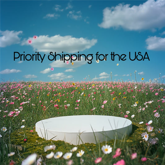 Priority Shipping Option - 2 to 4 Business Days to the USA