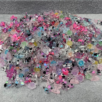 New Price! Fancy Flower Garden Nail Charm Mix with Butterflies, Rose Flower and Bows Cabochon DYI Phone Cases Scrapbook Hair Accessories