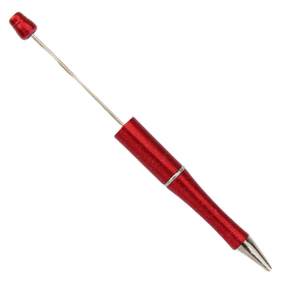 Christmas Colors Beadable Plastic Pen Blank for Your DIY Creations with Beads Focals Rhinestones Spacers Refills Sold Separately