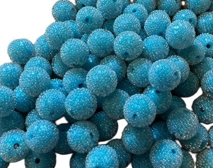 10 Pieces Aurora Borealis Acrylic Bubble Bead Mix for Beadable Pen Stylus Keychain Bracelet and more for Your DIY Creations