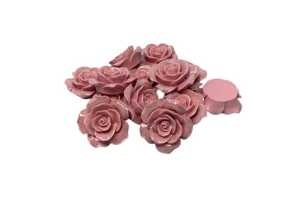New Price! 34mm AB Coating Resin Rose Flower Cabochon Flat Back Perfect for DYI Phone Cases Water Bottles Scrapbook Hair Accessory