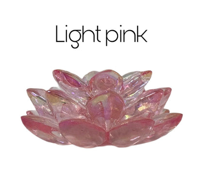 Lotus Flowers 3 Piece Sets Acrylic Beads for Beadable Pen Stylus Keychain Bracelet for Your DIY Creations