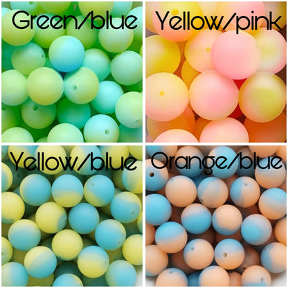 Luminous 15mm Silicone Round Beads with Wholesale Prices. For Your Glow DIY Creations with Beadable Pens, Keychains, Bracelets & more!