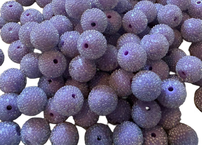 10 Pieces Aurora Borealis Acrylic Bubble Bead Mix for Beadable Pen Stylus Keychain Bracelet and more for Your DIY Creations