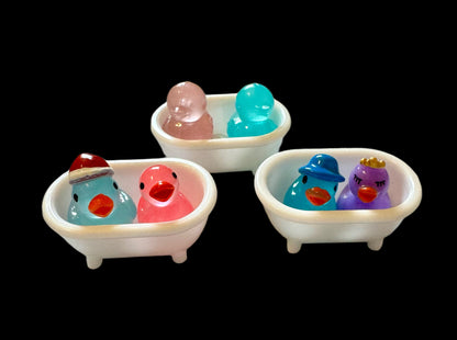 So Cute!!! Little Bathtub Bead for Ducks or Other Characters. Create Your Own Rubber Duckie in the Bath! Decorative Cruising or Jeep Ducks