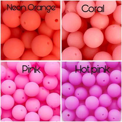 Luminous 15mm Silicone Round Beads with Wholesale Prices. For Your Glow DIY Creations with Beadable Pens, Keychains, Bracelets & more!