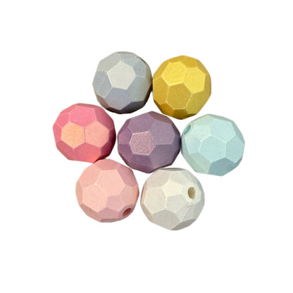Pastel Matte Finish Acrylic Disco Ball Beads Mix for Beadable Pen, Keychain, Bracelet and more for Your DIY Creations.