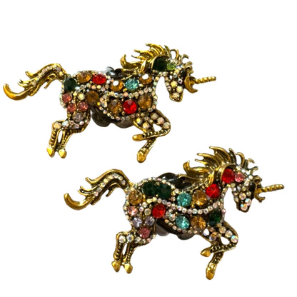 Ultra Premium Metal Unicorn Rhinestone Beads for Beadable Pens, Stylus, Keychains, and more!