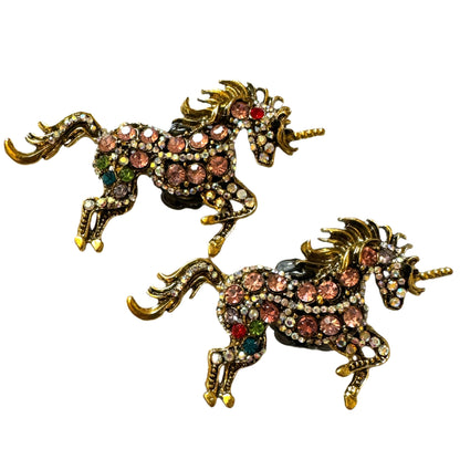 Ultra Premium Metal Unicorn Rhinestone Beads for Beadable Pens, Stylus, Keychains, and more!