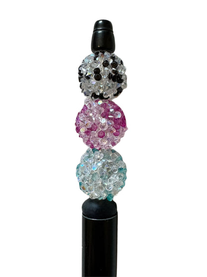 10 pieces 16mm Speckled Sugar Bead Mix for Beadable Pens, Bookmarks, Keychains, Bracelets and More! Perfect for Your DIY Creations!