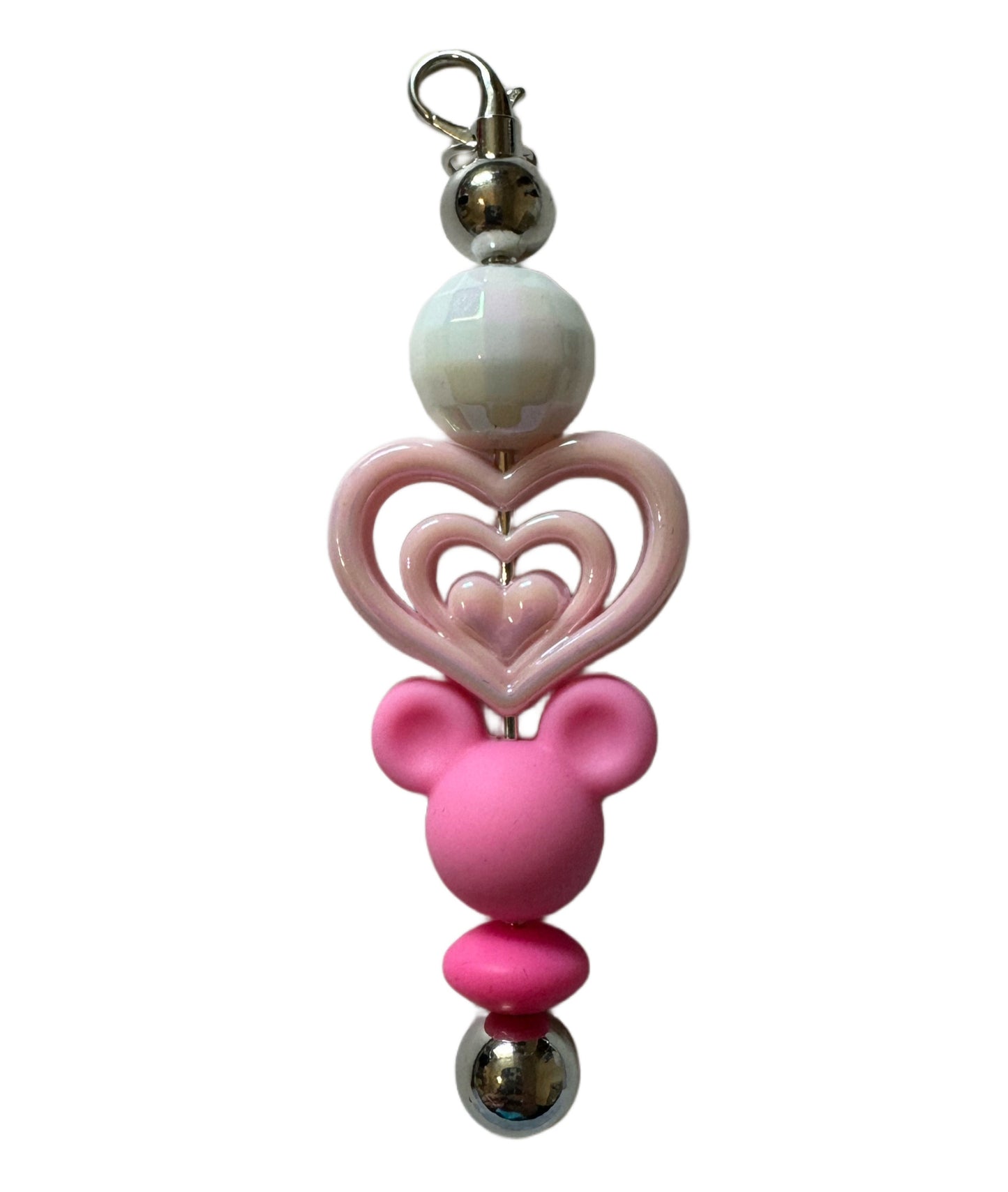 2 Pieces Metal Bead Bar Blank with Beadable Rod and Lobster Clasp for Your DIY Creations! Perfect for Stanley Cup Charms or Travel Mugs!
