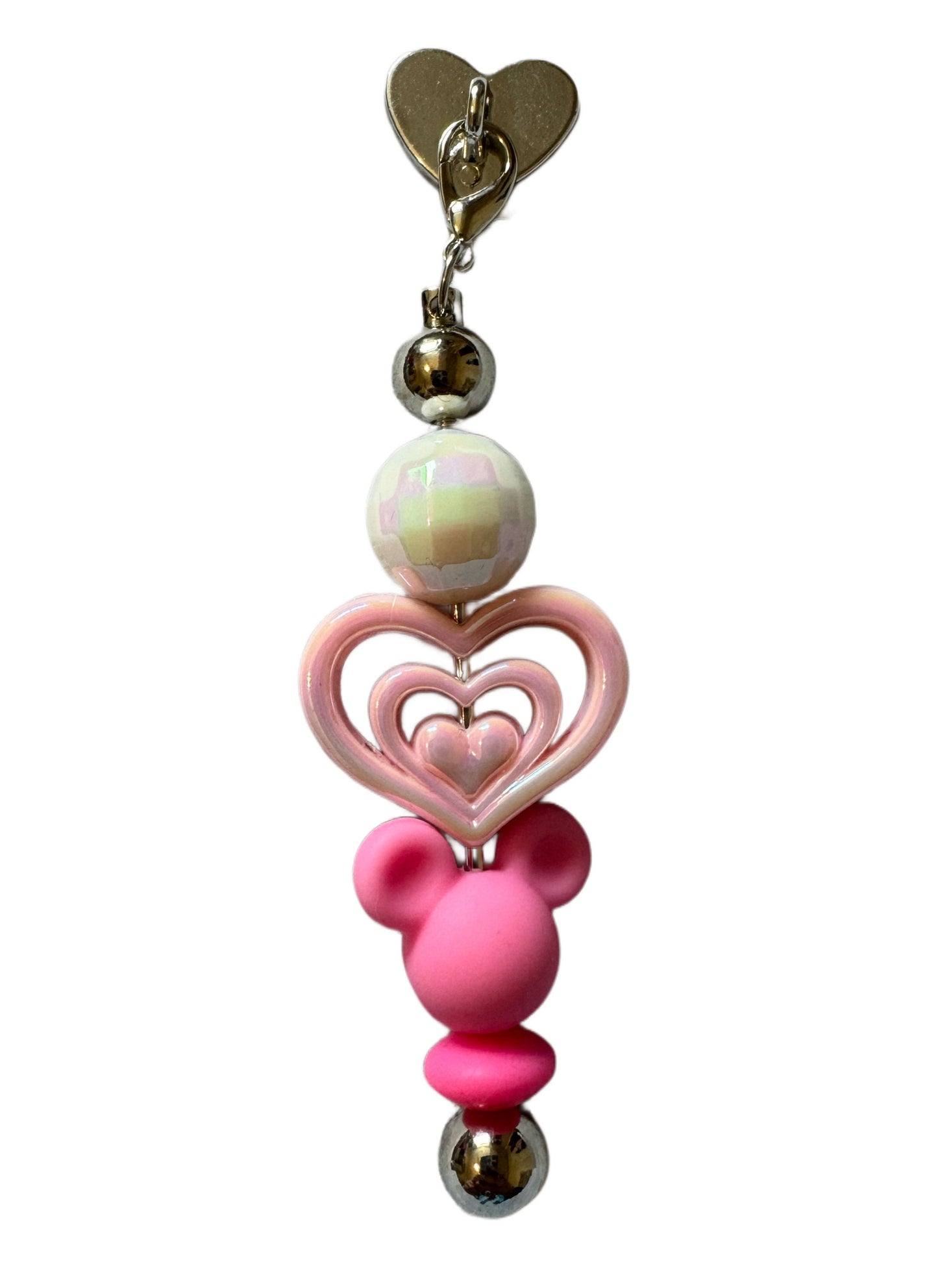 2 Pieces Metal Bead Bar Blank with Beadable Rod and Lobster Clasp for Your DIY Creations! Perfect for Stanley Cup Charms or Travel Mugs!