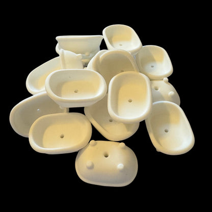 Little Bathtub Silicone Focal for Ducks or Other Characters. Create Your Own Rubber Duckie or Ship in the Bath! Cruising or Jeep Ducks