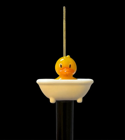 Little Bathtub Silicone Focal for Ducks or Other Characters. Create Your Own Rubber Duckie or Ship in the Bath! Cruising or Jeep Ducks
