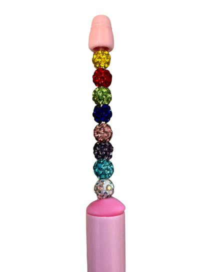 Gorgeous 6mm Pave Rhinestone and Clay Beads or Spacers for Beadable Pen, Stylus, Keychains, Bracelets, Earrings and More!