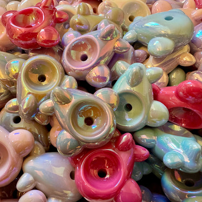 10 Pieces Acrylic Airplane Beads for Ducks or Other Characters. Fit Beadable Pens, Keychains, Lanyards & More! Perfect for Your DIY Project